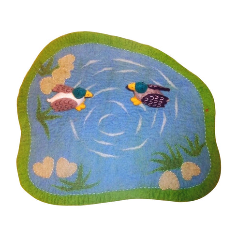 PAPOOSE TOYS - Duck Pond Mat & Two Ducks